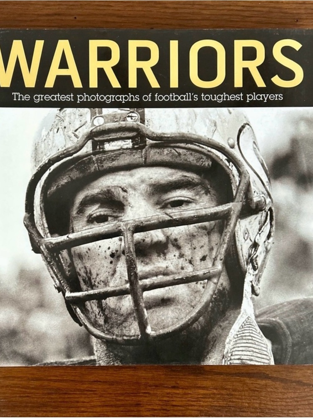 Warriors Football Photography Book NFL Sports Photos Hardcover